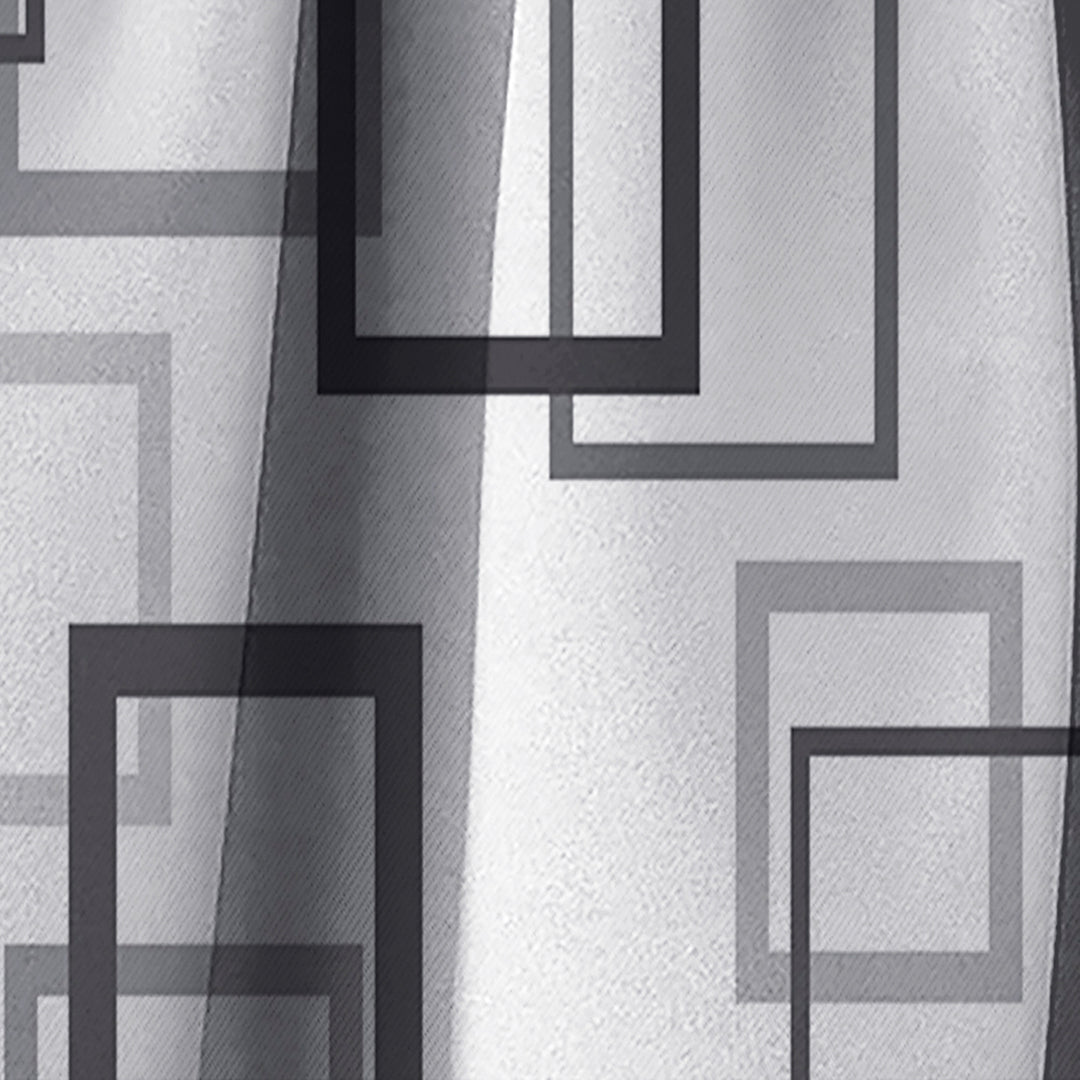 Abstract Retro Design II - Mid-Century Modern Curtain - 1 Panel