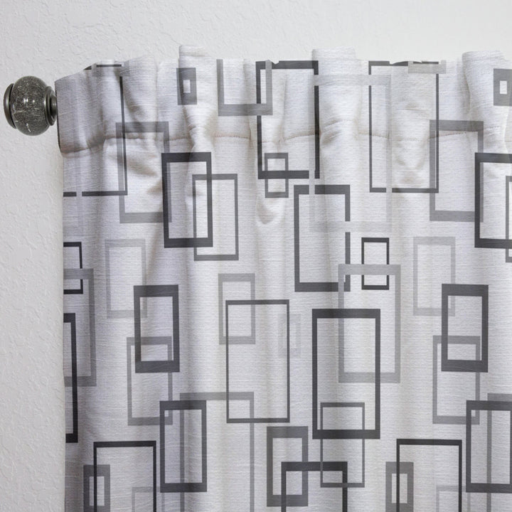 Abstract Retro Design II - Mid-Century Modern Curtain - 1 Panel