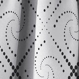Retro Geometrical Abstract Minimal Pattern III' Mid-Century Modern Curtain 1 Panel