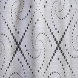 Retro Geometrical Abstract Minimal Pattern III' Mid-Century Modern Curtain 1 Panel