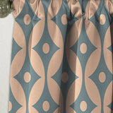 Retro Pattern Abstract Design IV - Mid-Century Modern Curtain - 1 Panel