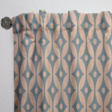 Retro Pattern Abstract Design IV - Mid-Century Modern Curtain - 1 Panel
