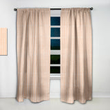 Retro Abstract Lines Pattern - Mid-Century Modern Curtain - 1 Panel