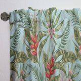 Tropical Foliage II - Mid-Century Modern Curtain - 1 Panel