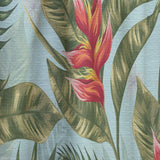 Tropical Foliage II - Mid-Century Modern Curtain - 1 Panel