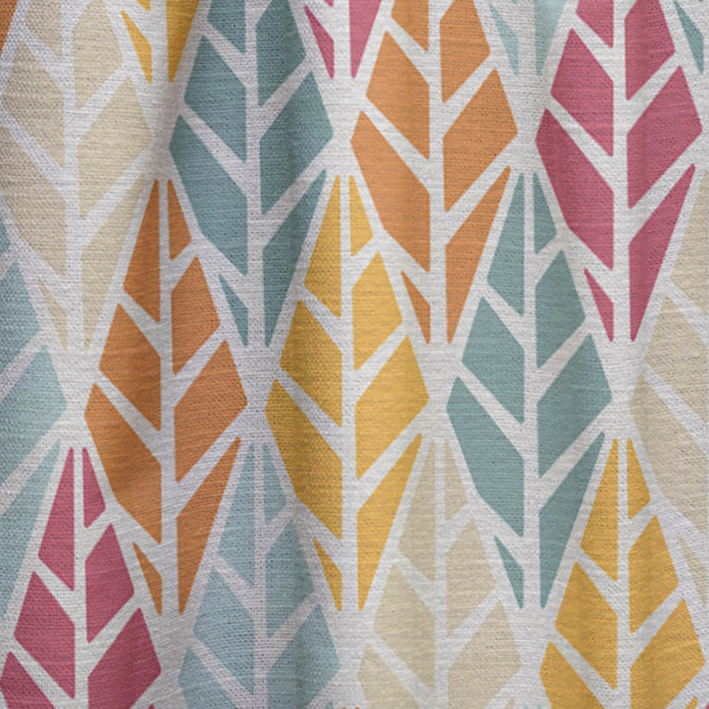 Diamond Retro X - Mid-Century Modern Curtain - 1 Panel