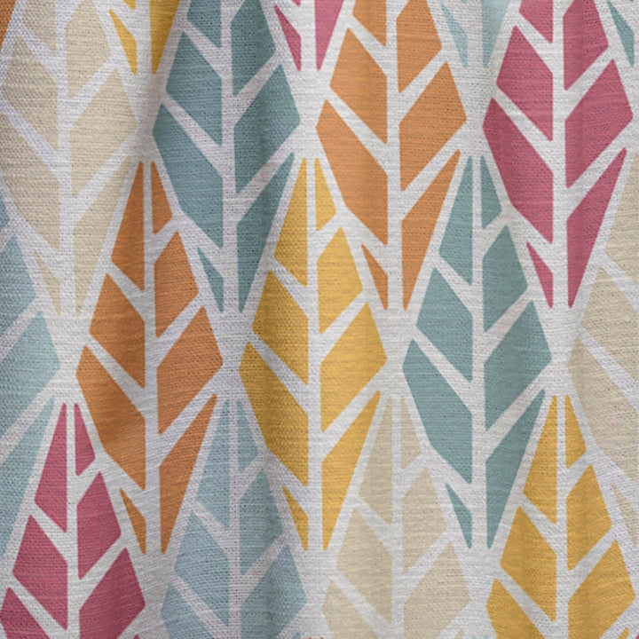 Diamond Retro X - Mid-Century Modern Curtain - 1 Panel