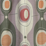 Retro Abstract Design X - Mid-Century Modern Curtain - 1 Panel
