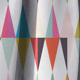 Diamond Retro VII - Mid-Century Modern Curtain - 1 Panel
