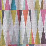 Diamond Retro VII - Mid-Century Modern Curtain - 1 Panel