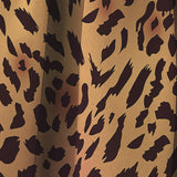 Leopard Fur Safari III - Mid-Century Modern Curtain - 1 Panel