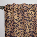 Leopard Fur Safari III - Mid-Century Modern Curtain - 1 Panel