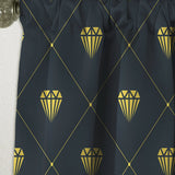 Golden Heart Design - Mid-Century Modern Curtain - 1 Panel