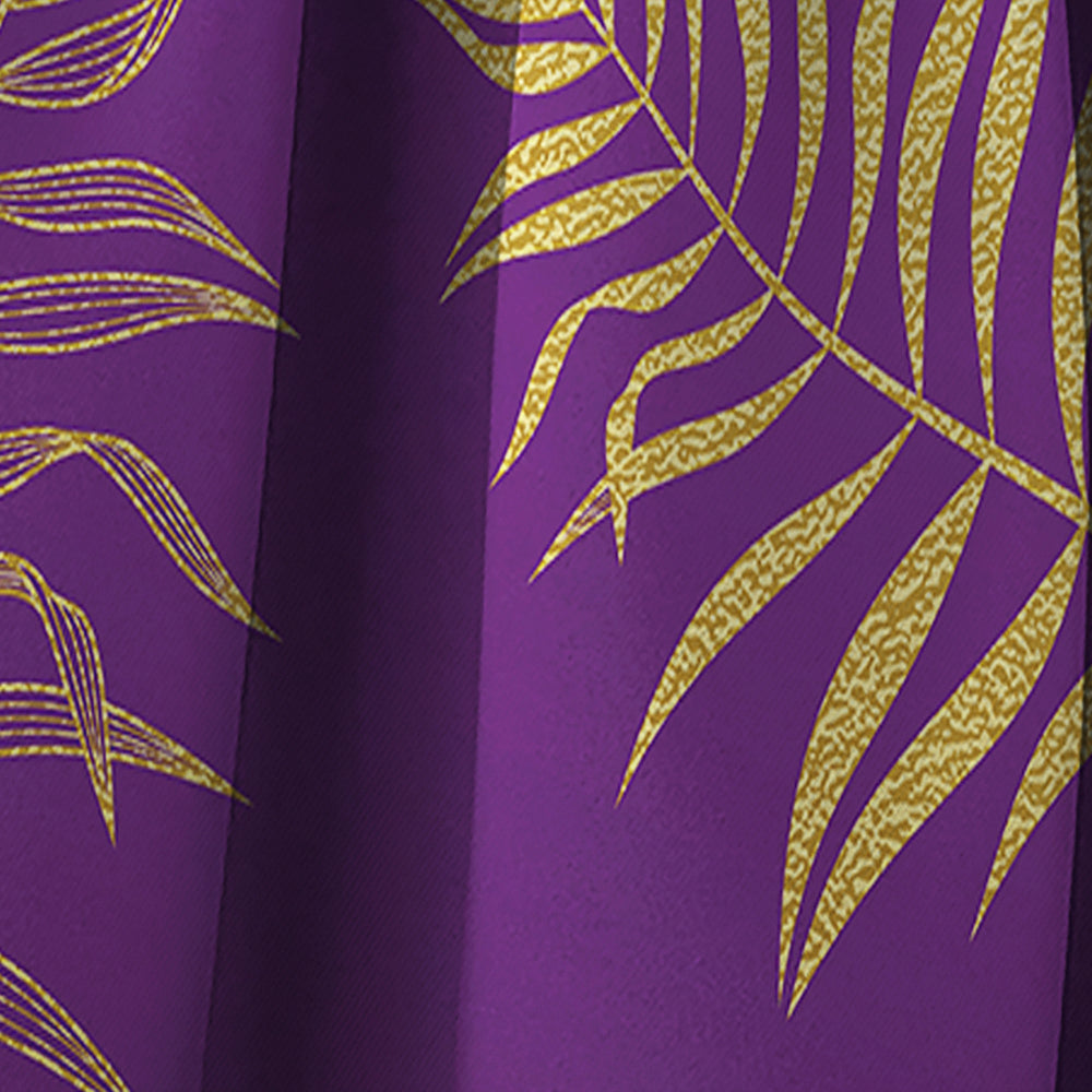 Tropical Foliage V - Mid-Century Modern Curtain - 1 Panel