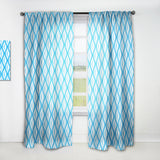 Retro Pattern Abstract Design VI - Mid-Century Modern Curtain - 1 Panel