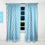 Retro Pattern Abstract Design VI - Mid-Century Modern Curtain - 1 Panel
