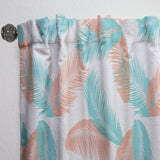 Retro Tropical Foliage II - Mid-Century Modern Curtain - 1 Panel