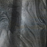 Grey And White Hand Painted Marble Acrylic IV - Modern Curtain - 1 Panel