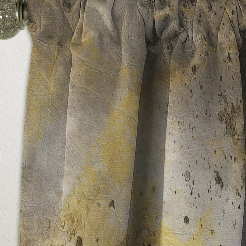 Glam Gold Desert Neutral I - Modern Curtain - 1 Panel
