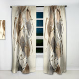 Gold Glam Squares VIII - Glam Curtain - 1 Panel