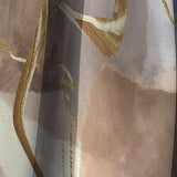 Gold Glam Squares V - Glam Curtain - 1 Panel