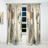Gold Glam Squares V - Glam Curtain - 1 Panel