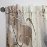 Gold Glam Squares V - Glam Curtain - 1 Panel
