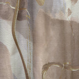 Gold Glam Squares V - Glam Curtain - 1 Panel