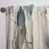 Gold Glam Squares VI' Glam Curtain 1 Panel