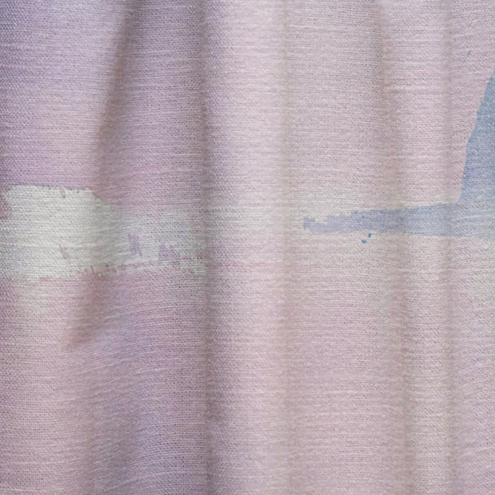 Influence of Line and Color Gold Bright - Shabby Chic Curtain - 1 Panel