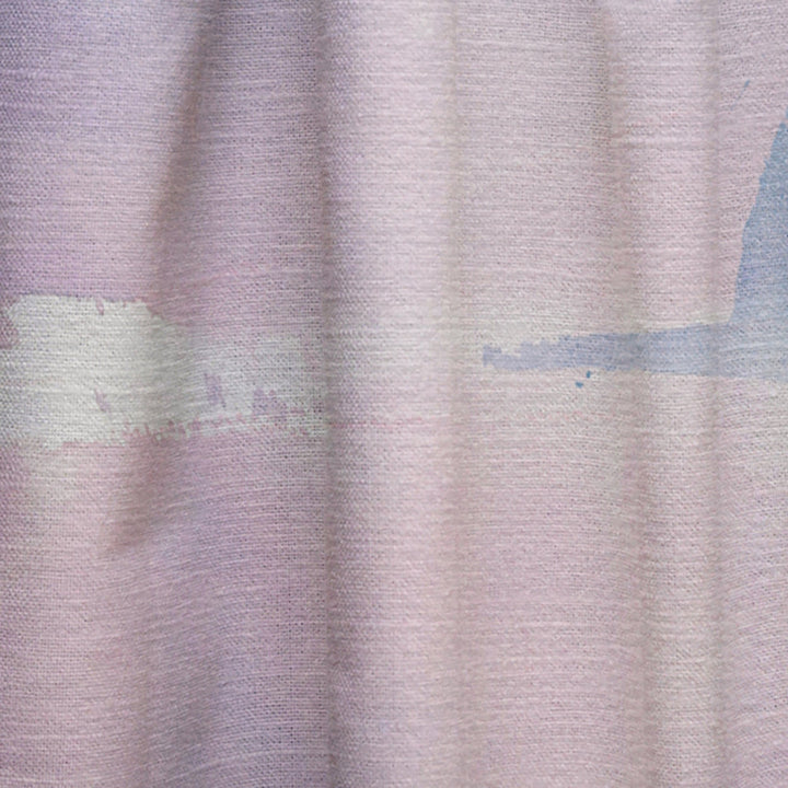 Influence of Line and Color Gold Bright - Shabby Chic Curtain - 1 Panel