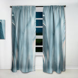Blue Modern Water I - Modern Curtain - 1 Panel