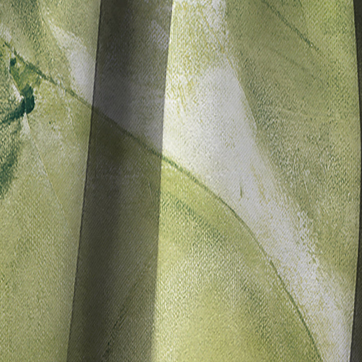 Tropical Canopy II Green - Traditional Curtain - 1 Panel