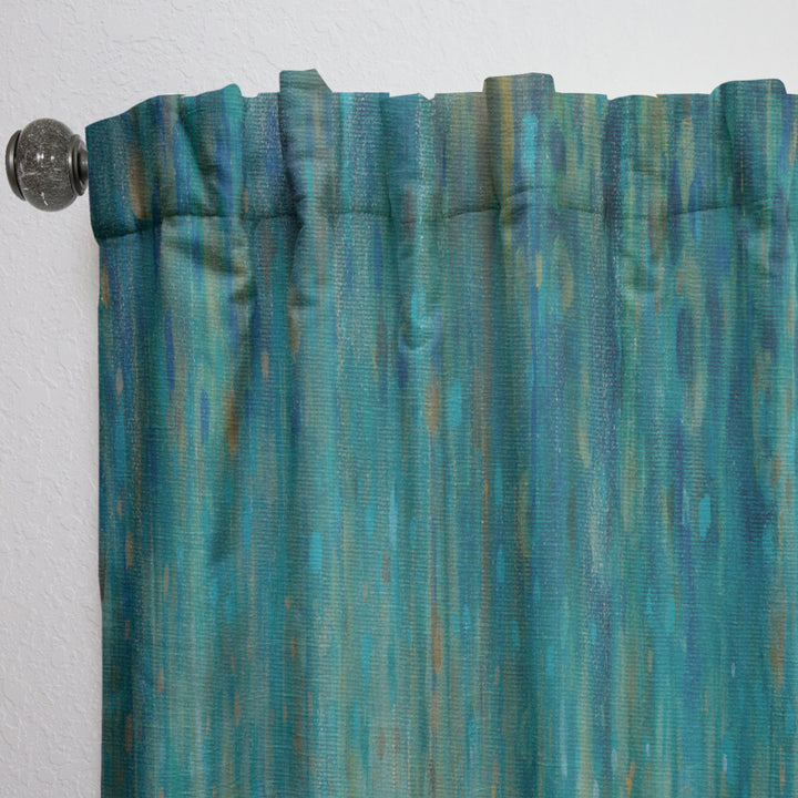 Rain Abstract Panel - Modern &amp; Contemporary Curtain - 1 Panel
