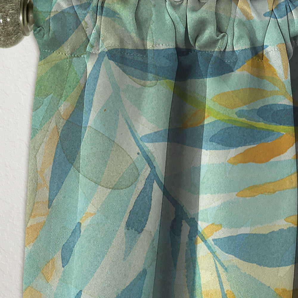 Hibiscus Garden III - Traditional Curtain - 1 Panel