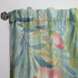 Hibiscus Garden III - Traditional Curtain - 1 Panel