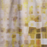 Glam Yellow Explosion Blocks - Modern Curtain - 1 Panel