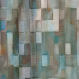 Blocked Abstract' Nautical & Coastal Curtain 1 Panel