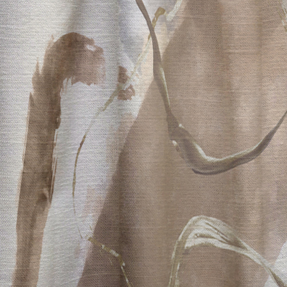 Gold Glam Squares III - Modern &amp; Contemporary Curtain - 1 Panel