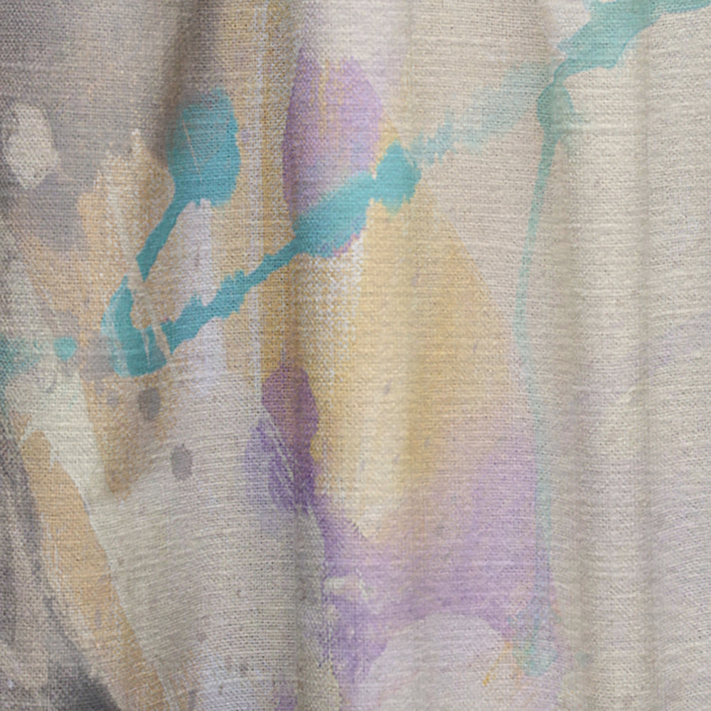 Spring Minimalist Confetti I - Modern &amp; Contemporary Curtain - 1 Panel