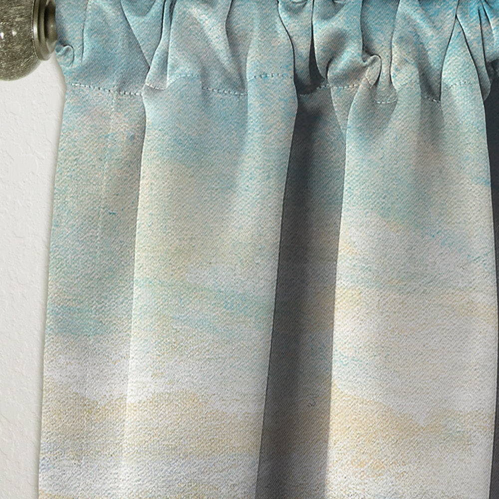 Sunrise Boat I - Nautical &amp; Coastal Curtain - 1 Panel
