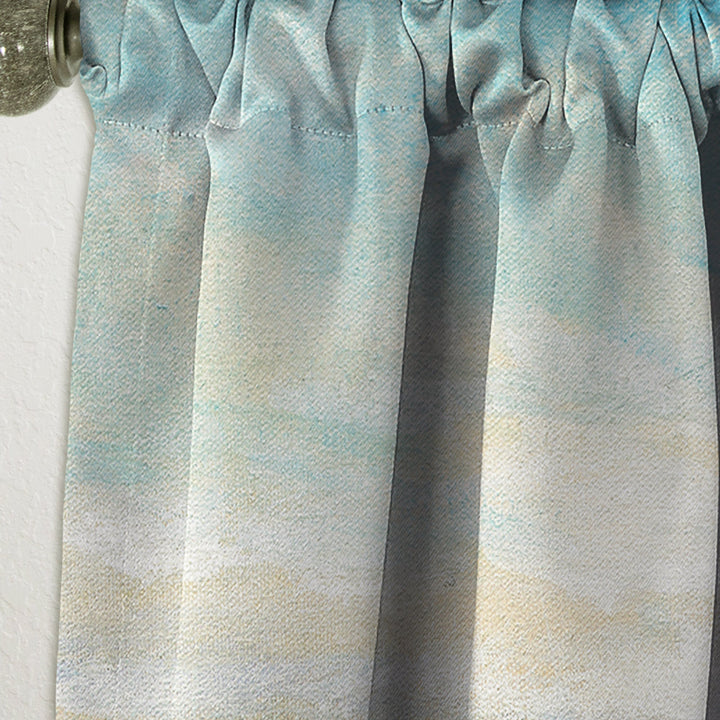 Sunrise Boat I - Nautical &amp; Coastal Curtain - 1 Panel