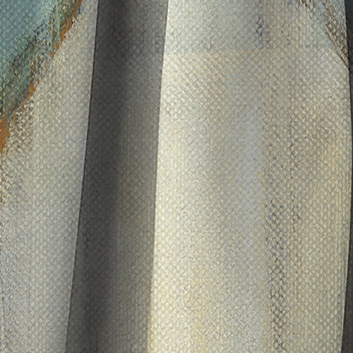 Geometric Title Element - Modern &amp; Contemporary Curtain - 1 Panel