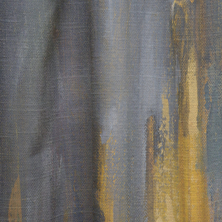 Black and Gold Glam Abstract - Modern &amp; Contemporary Curtain - 1 Panel