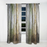 Morning Forest Panoramic View - Landscape Curtain - 1 Panel