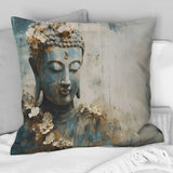 Religious Buddhism Statue - Buddhism Throw Pillow