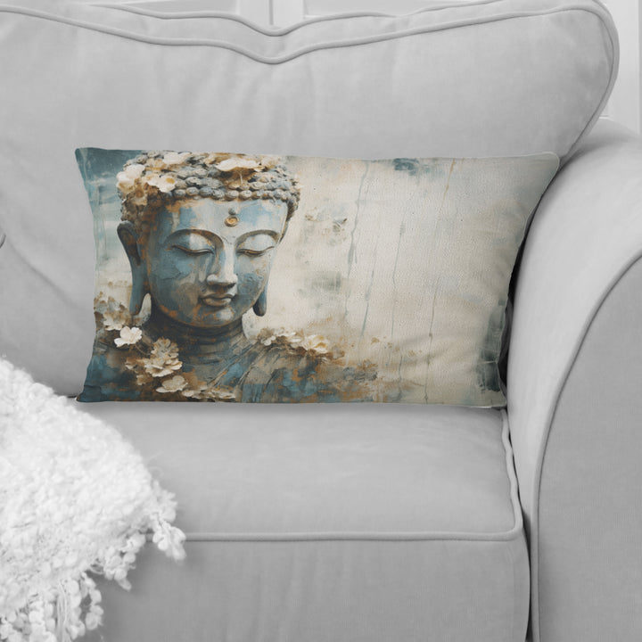 Religious Buddhism Statue - Buddhism Throw Pillow