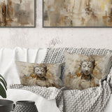 Simple Buddhism Statue II - Buddhism Throw Pillow
