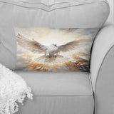 Christianity Dove Descent From Paradise - Christianity Throw Pillow