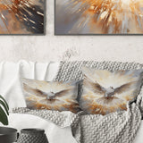 Christianity Dove Descent From Paradise - Christianity Throw Pillow